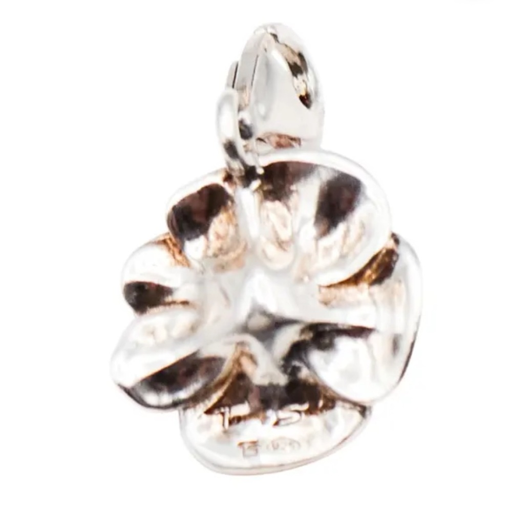 Thomas Sabo Red Rose Sterling Silver Charm Pendant - Picture 2 of 3